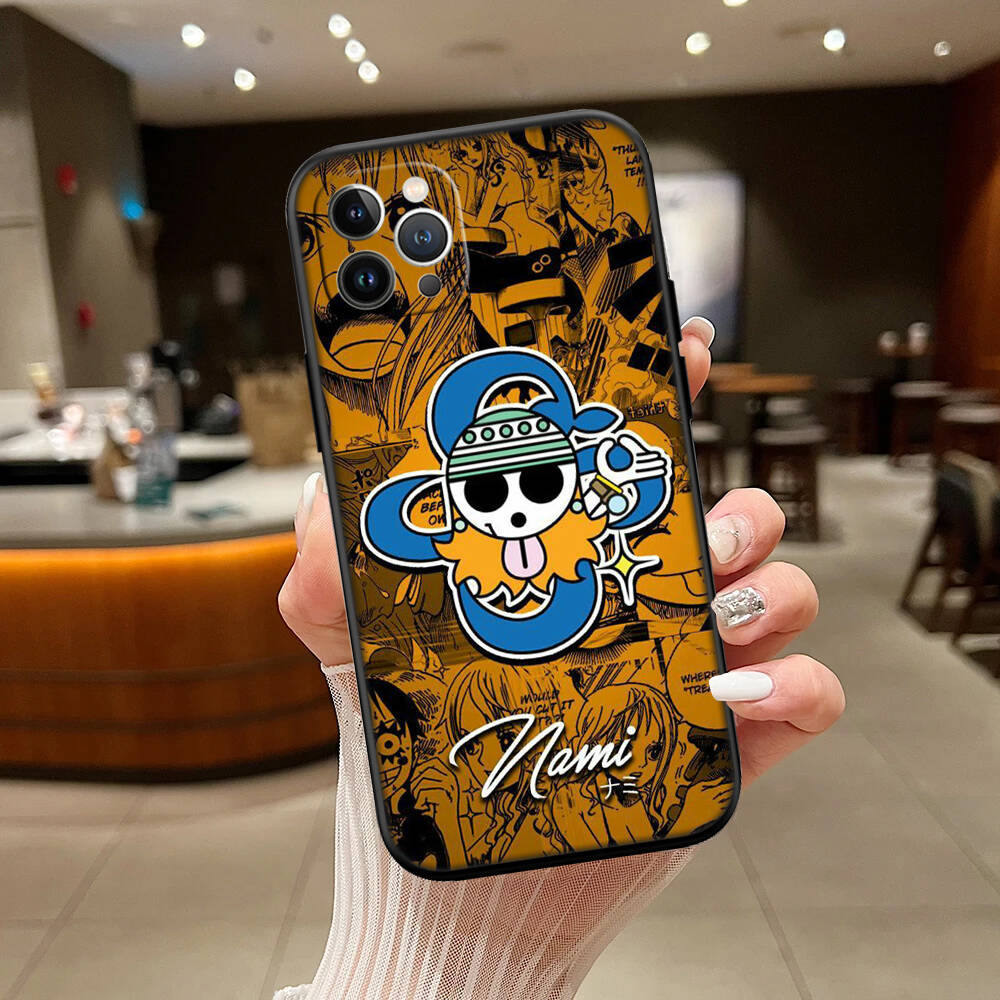 One Piece Nami New Phone Case for iPhone 6 6s 7 8 11 12 13 14 15 16 17 16E XS Pro Max XR X SE Air