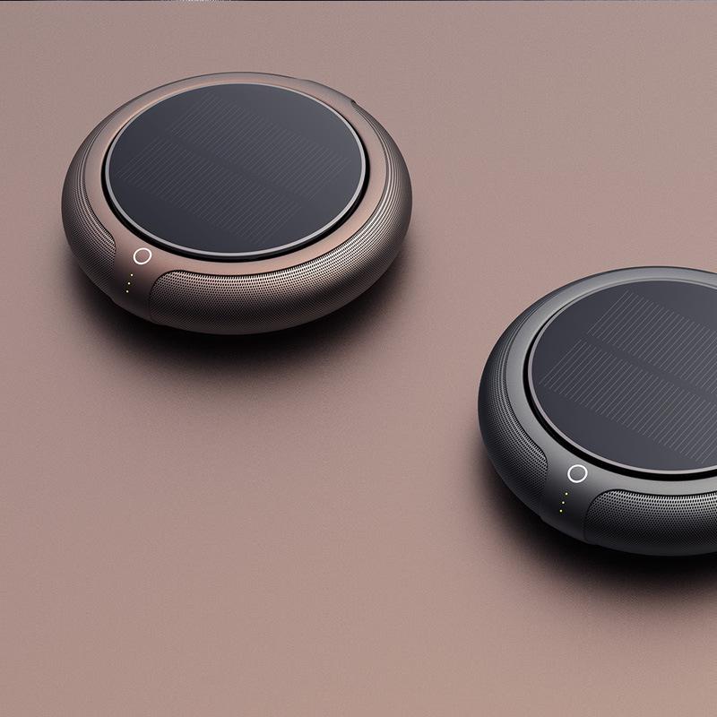 Беспроводной умный солнечный автомобильный очиститель воздуха с отрицательными ионами