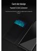 Деловой кожаный чехол-кошелек с отделениями для карт для Samsung Z Fold5/Z Fold4