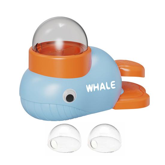 Dog Interactive Treat Dispenser Toy 2-in-1 Food Puzzle Slow Feeder Whale/Clownfish Shape Pet Enrichment Toy for Small Medium Dogs Cats IQ Training