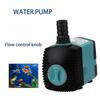 Submersible Water Pump Aquarium Pump Ultra-Quiet Filter Fish Pond with Suction Cups Fish Tank Fountain