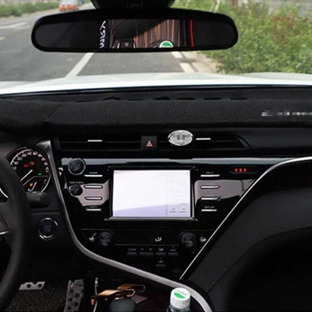 1 шт. черный солнцезащитный коврик для приборной панели, солнцезащитный козырек для 2018-2020 TO/YOTA CA/MRY