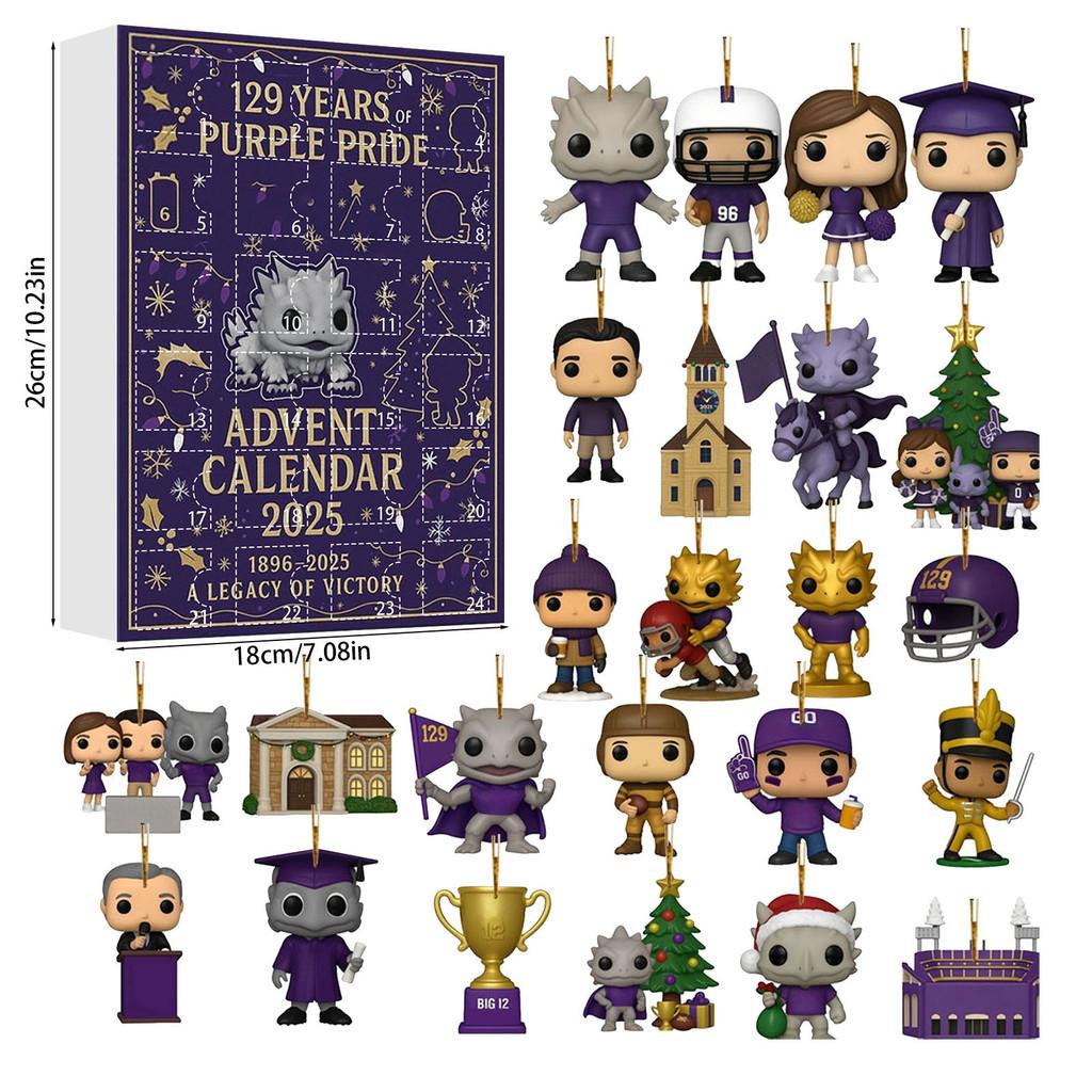 Stray Kids Christmas Advent Calendar With 24 Acrylic Decorations For Holiday Gift Giving