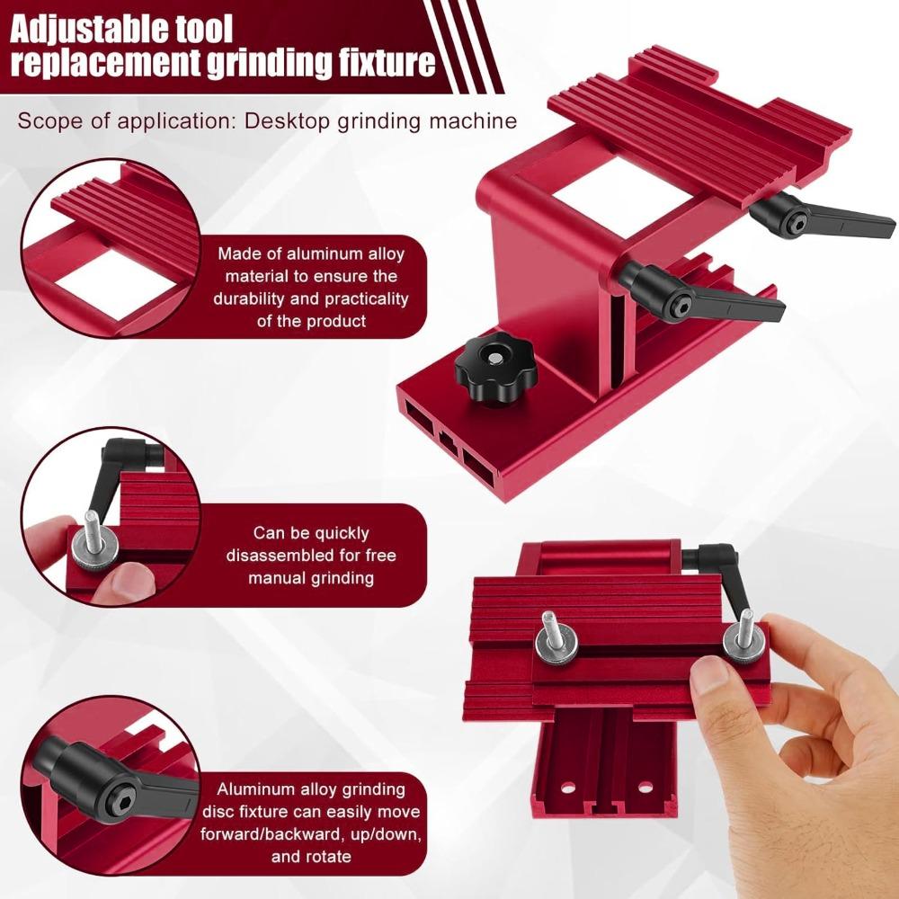 Precision Sharpening Tool Rest Jig Sturdy Grinder Sharpening Jig Sharpening Fixture Sanders