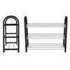 Plastic   Aluminum Metal Standing Shoe Rack DIY Shoes Storage Shelf Home Organizer