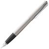 Lamy Перьевая ручка Studio brushed Элегантная перьевая ручка с металлическим корпусом Стальное перо платиновое Размер пера EF LAMY T 10 Синий чернильный картридж в комплекте - -