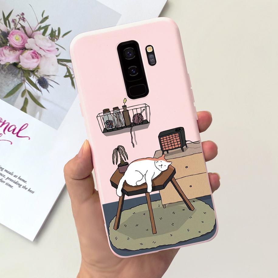 Для Samsung Galaxy S9 S 9 Plus Чехол Популярный Мрамор Мультяшный Мягкий Чехол Силиконовый Ударопрочный Чехол для Телефона Для Samsung S9+ S9Plus Capa