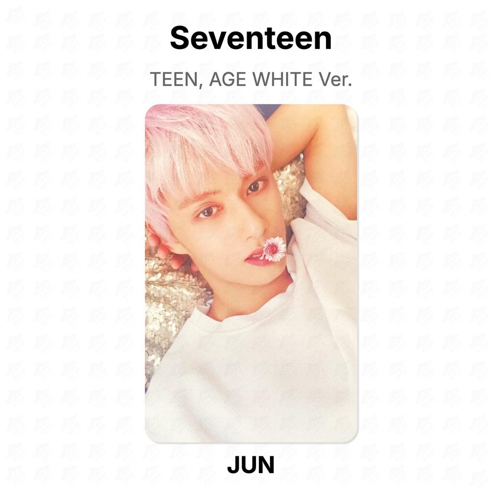 Seventeen ПОДРОСТОК, ВОЗРАСТ БЕЛЫЙ Вариант. Официальная фотокарта