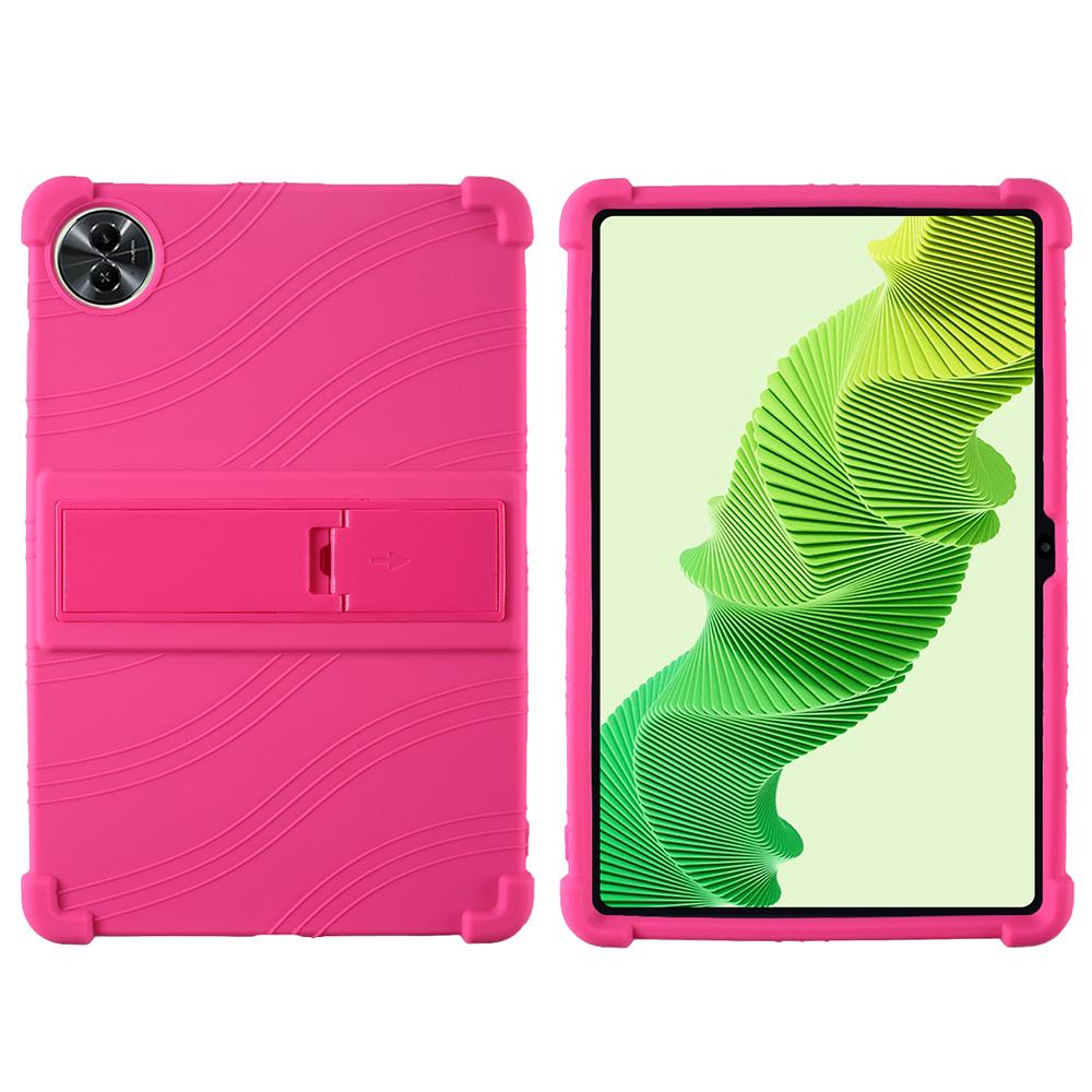 Soft Silicone Case For OPPO Realme Pad 2 Lite X 10.95" 11.5" 10.4" Adjustable Stand Cover Kids Safe Shockproof Protective Shell