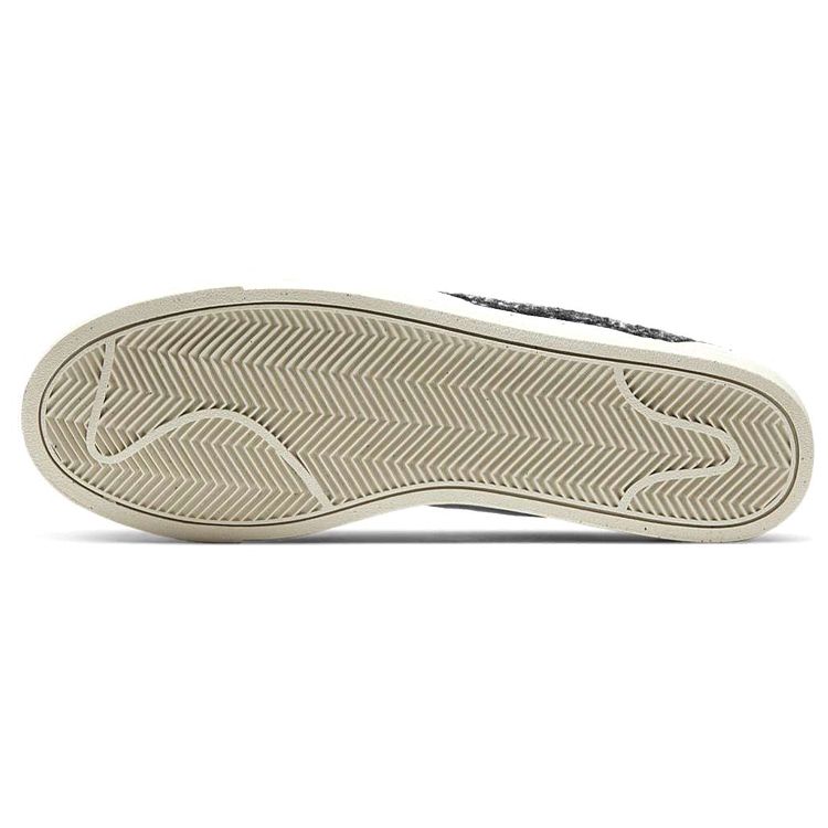 Nike Пакет Blazer Low SE из переработанной шерсти — белые черные женские кроссовки Light-Bone DA4934-100