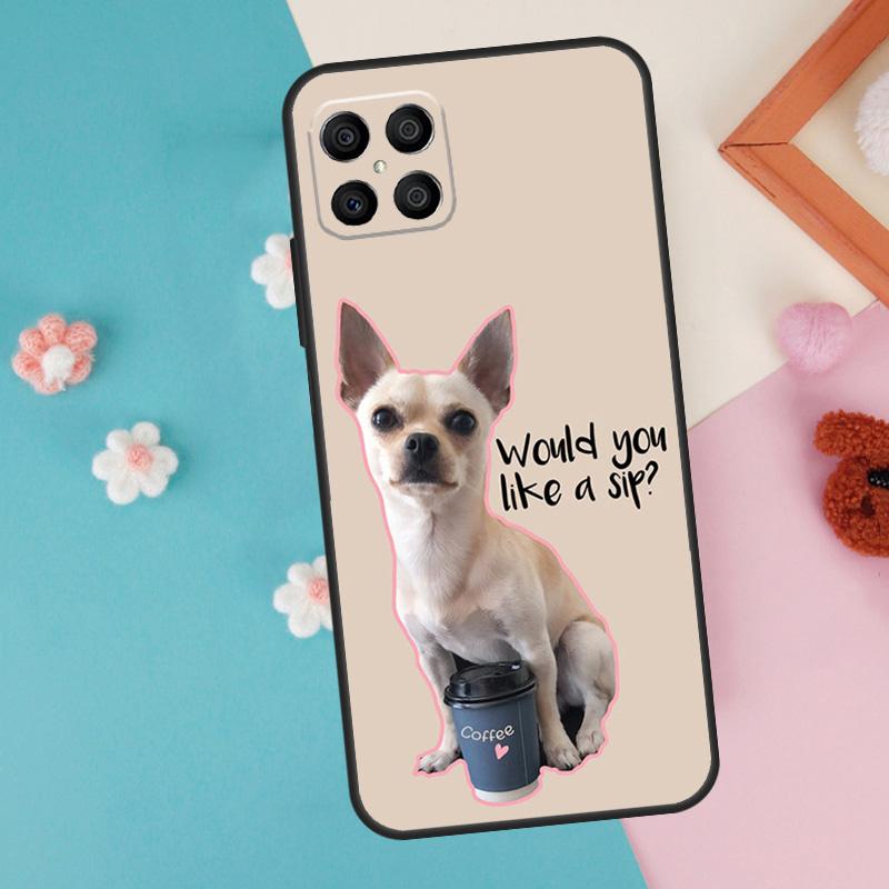 Чехол для телефона Honor с собакой Чихуахуа для Honor Magic 7 Lite 5 6 Pro Honor X9a X8a X8 X9 X8b X9c X9b 50 70 90 200 Lite