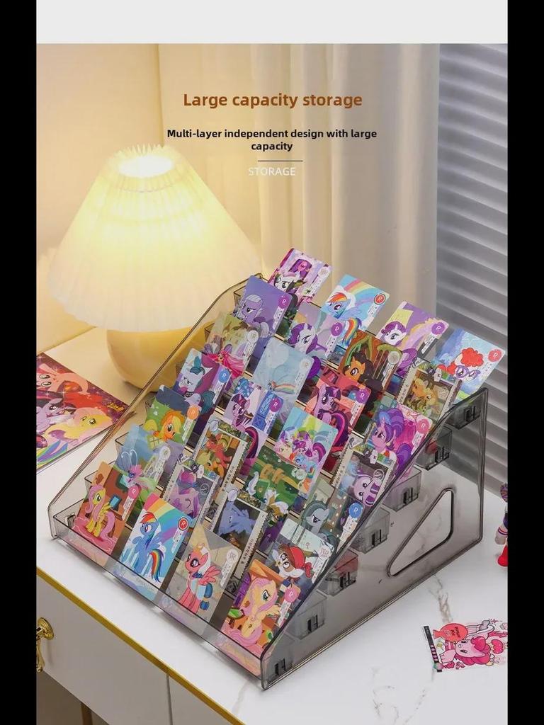 2024 Baji Guzi Ultraman & My Little Pony многослойная стойка для хранения карточек