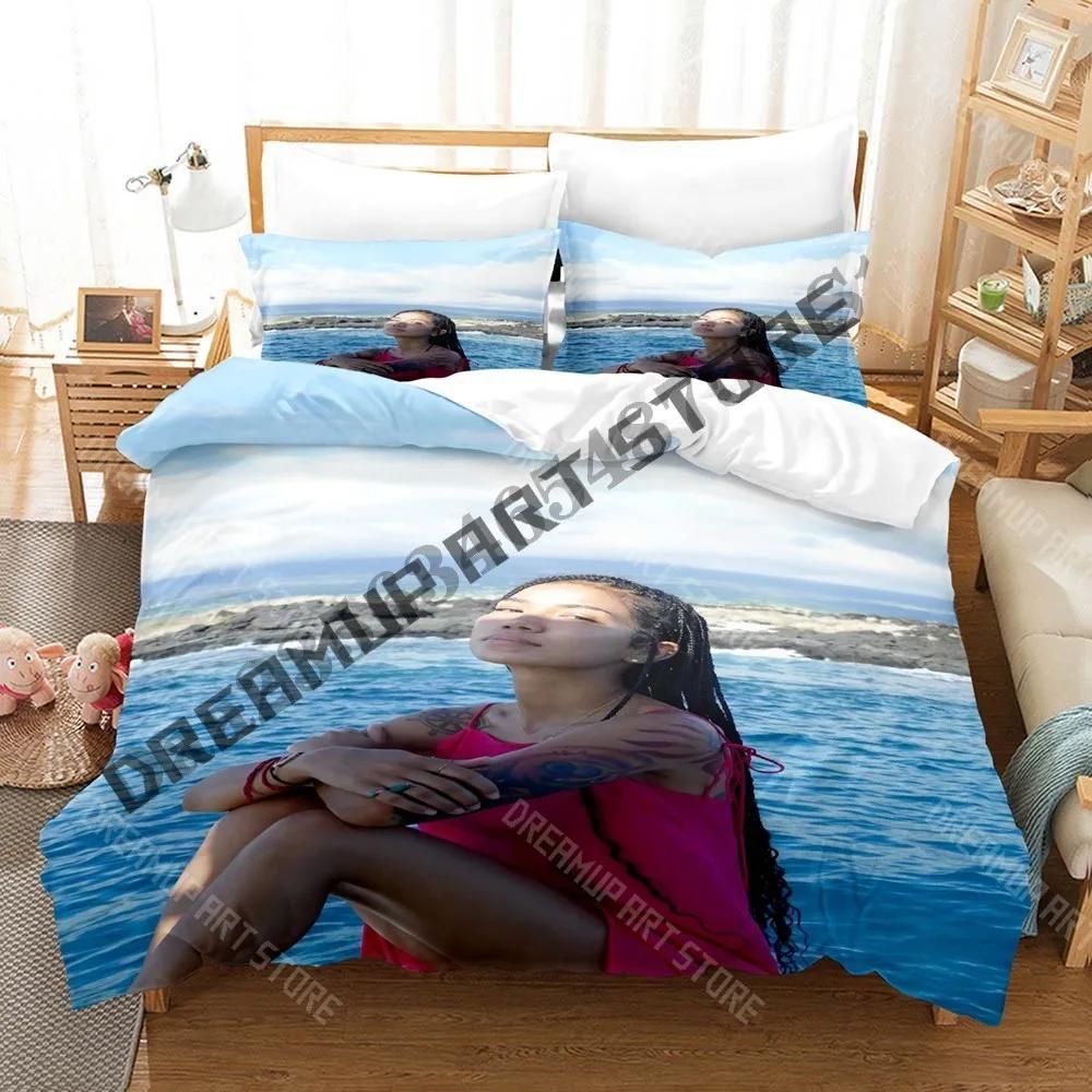 3D Print Jhene Aiko Bedding Set Single Twin Full Queen King Size Bed Set Adult Kid Bedroom Duvetcover Sets Print Anime Bed