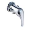 Exposed Shower Mixer Valve with Hot/Cold Faucet and Shower Head for Solar Heaters