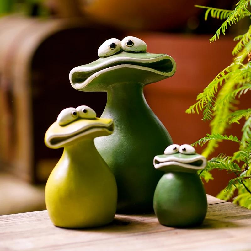 Flower Pot Resin Material Creative Cartoon Big Garden Balcony Micro Landscape Animal Desktop Decoration Pastoral Home Ornament