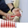 Профессиональный набор из 9 изолированных отверток с магнитным шлицевым битом для электриков и домашнего ремонта своими руками