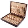 Set of 24 Gold Cutlery Beautiful Packaging