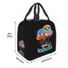Gumball Darwin Skate Insulated Lunch Bag for Women Office Cooler Thermal Food Box Tote Portable Lunch Boxes Container
