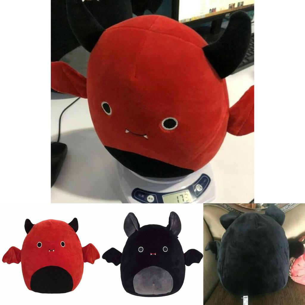 Очаровательная плюшевая игрушка летучая мышь-дьявол на Хэллоуин, мягкая и приятная на ощупь, набивная мультяшная кукла для детей