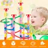 Строительная гоночная трасса Marble Run DIY Building Railway 105 предметов набор для детей 3D лабиринт шарики катятся игрушки