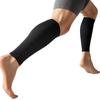 Ranmy Stage Compression Calf Sleeve Support for and Improved XL Men's Marathons, Running, Recovery, Performance, Black,