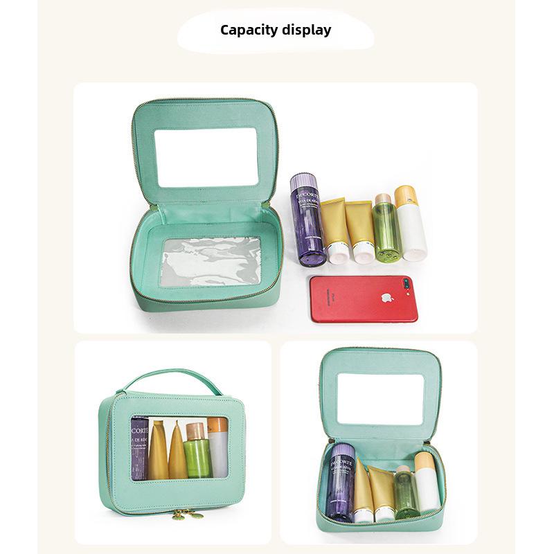 Роскошная прозрачная дорожная косметичка - высококачественный органайзер для косметики из ПВХ