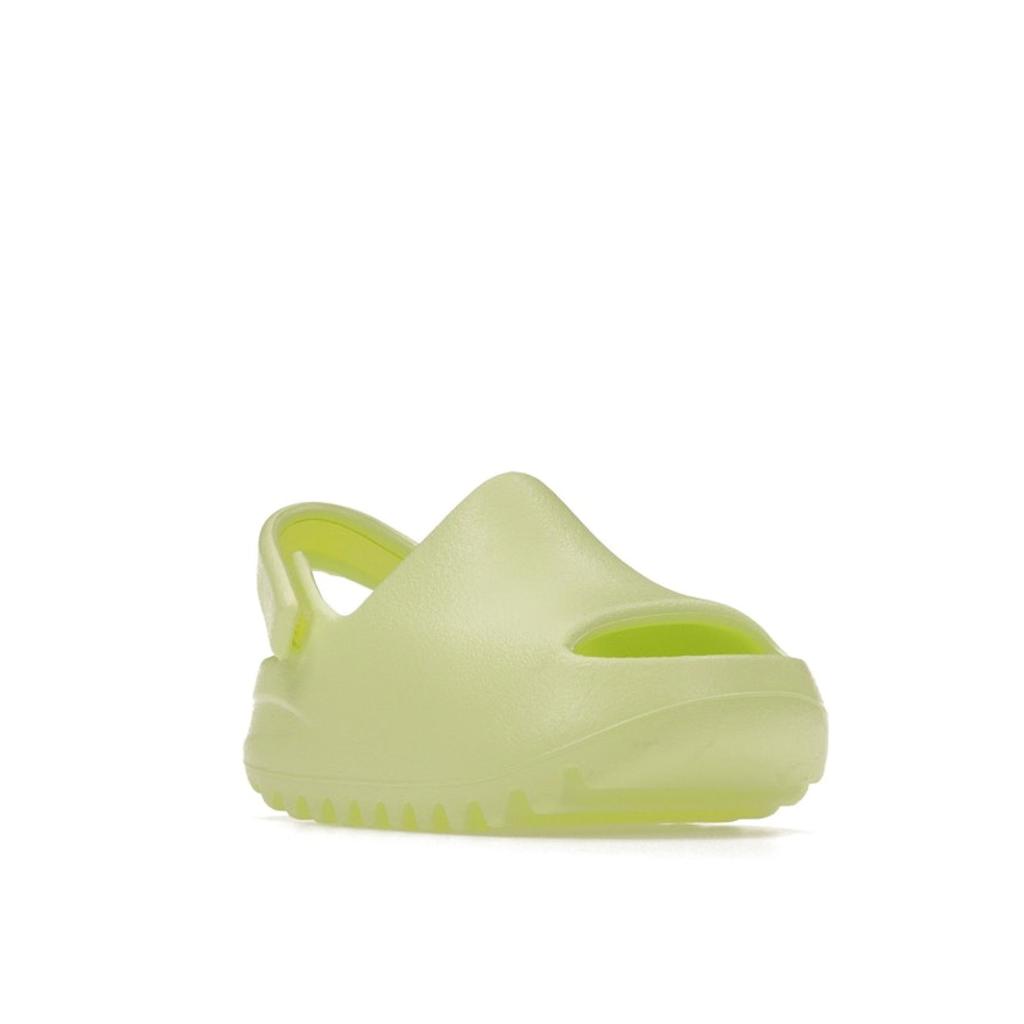 Adidas Детские кроссовки Yeezy Slides Infants Glow Green 2022 HQ4119