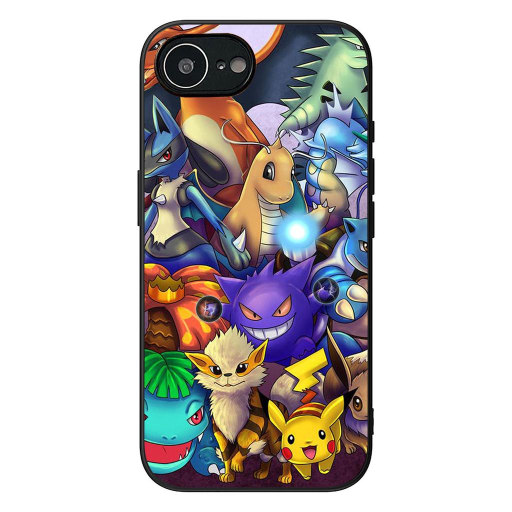 P-Pokemons GO P-Pikachus Gengar Cover for Motorola Moto Edge 70 60 Fusion NEO Pro G Stylus G56 G96 G52 G04 G05 20 Phone Case
