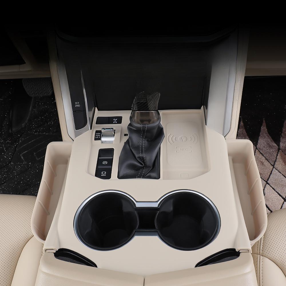 Для Land Cruiser LC300 2022 2023 центральная консоль панель переключения передач силиконовая накладка с ящиком для хранения пылезащитный защитный чехол