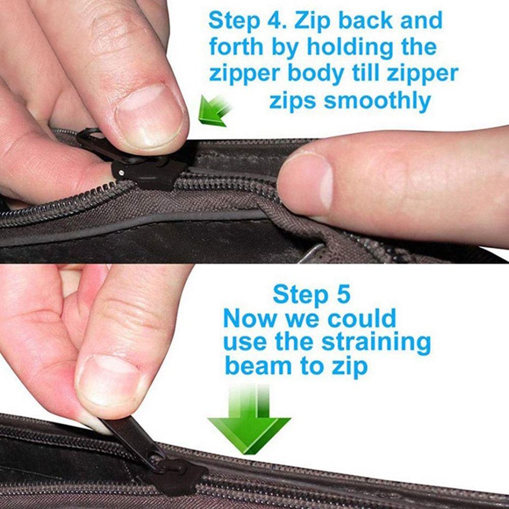 6Pcs Backpacks Purses Repair Repairing Zippers DIY Sewing Sewing Accessories Replacement Zippers