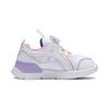 Li Ning Kids Comfortable Daily Non-Slip Wear-Resistant Low-Top Casual Shoes Kids Casual Shoes White Purple YKNT004-4