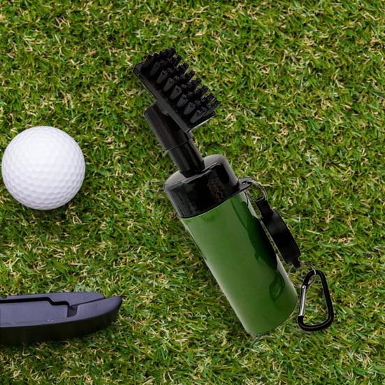 Golf Club Cleaner Brush with Retractable Clip Leakproof Water Brush Golf Club