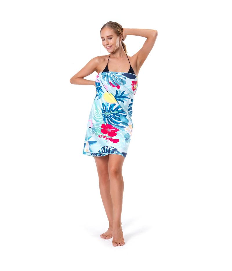 Принт пляжное полотенце полная версия Набивной рисунок Цифровая печать Быстросохнущее впитывающее пляжное полотенце Полотенце для плавания