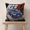 Подушки с принтом из аниме Initial D Наволочки для домашней кровати Декоративная наволочка Свадебная Супермягкая наволочка