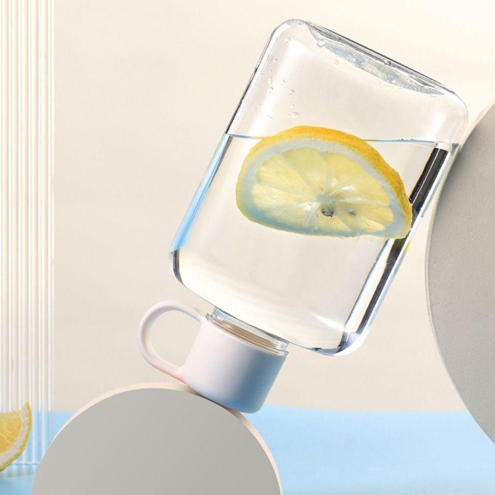 360 мл/500 мл с ручкой Мини-бутылка для воды Легкая карманная бутылка Качественные стаканы для воды Кемпинг