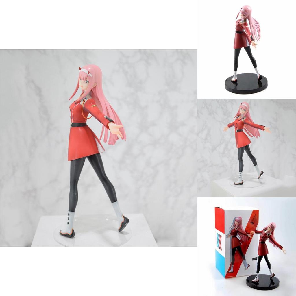 Потрясающая аниме фигурка Darling In The Franxx Zero Two 02 Премиум Фигурка Новая Игрушка Подарок для Коллекционеров