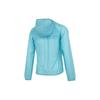 Under Armour Solid Color Fitness Training Windbreaker Jacket Women Jackets Blue 1326558-476