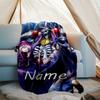 Personalized Custom Name Blanket - Overlord Print Design,Blanket for Sofa,Bed,Travel,Camping - Soft and Warm, Great Gift