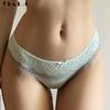 Sexy Panties Low-Rise Underwear Women Lace Underpants Transparent Briefs
