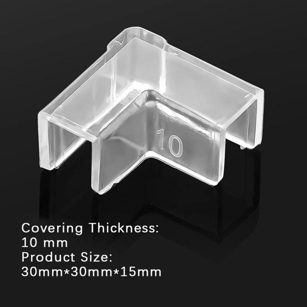 4 шт./компл. Прозрачный Бесплатный Защитный Чехол Силиконовые Аксессуары для Аквариума Аквариум