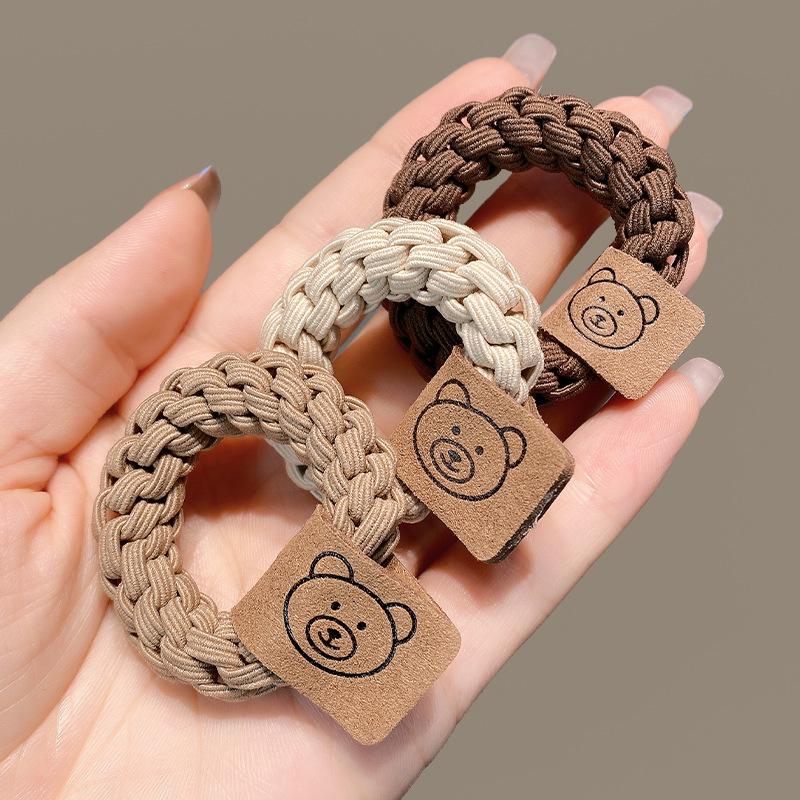Handmade High Elastic Thick Hair Band with Japanese and Korean Style for Girls