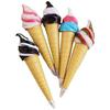 2pcs Set Creative Ice Cream Shape Ballpoint Pen Gel Student Stationery Gift School Writing Supplies Kawaii Stationery Random