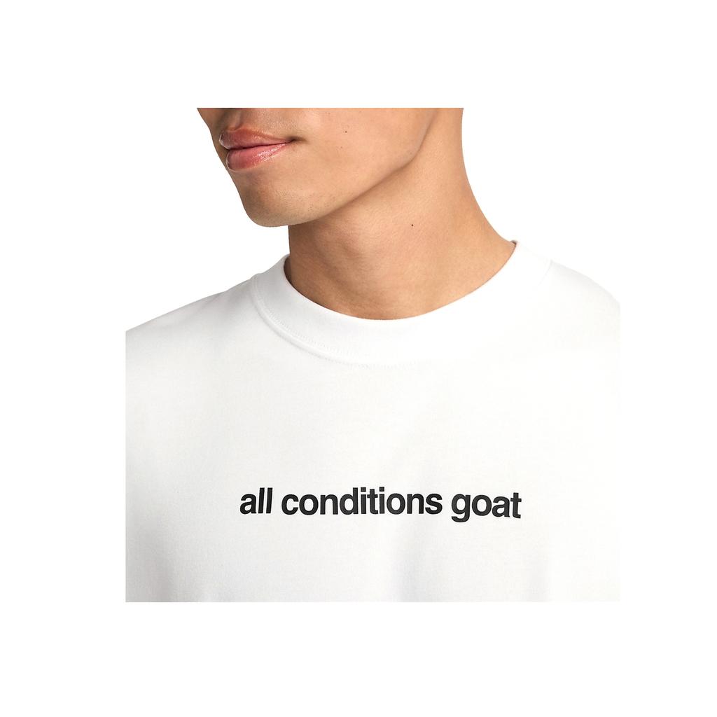 Nike ACG Dri-FIT Вышивка букв Животный узор Быстросохнущая Принтованная Футболка с круглым вырезом Мужские топы Горный белый FV3493121