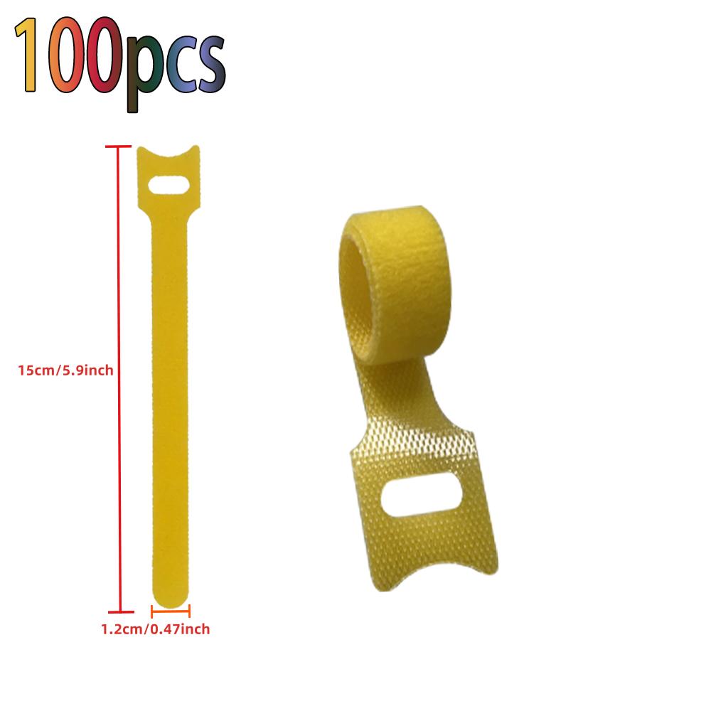 Releasable Cable Ties Plastics Colored Reusable Cable Ties Nylon Loop Wrap Zip Bundle Ties Cable Tie Wire