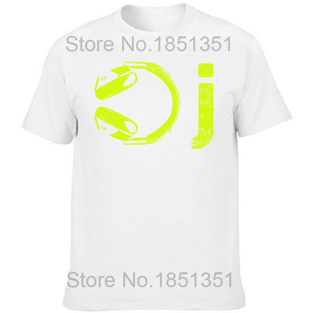 Унисекс DJ-наушники I Heartbeing A DJs Party Футболки Turntablist Графический хлопок Уличная одежда с короткими рукавами Футболка с музыкальными подарками