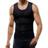 Zleufirty Compression Compression Shapewear with Training Tummy Tightening Men's Shirt, Innerwear, Zipper, Running, Sports, Wear, Sweat-Wicking,