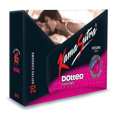 Презервативы с точками KamaSutra для мужчин - 20 шт.