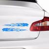 Мотоцикл 20 см наклейка цветной тотем автомобильный прицеп автомобиль маленький 3 см новая наклейка тигр наклейка мотоцикл пламя