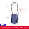 Mini Padlock: Ideal for Dormitory Lockers, Suitcases, Helmets, and Bags