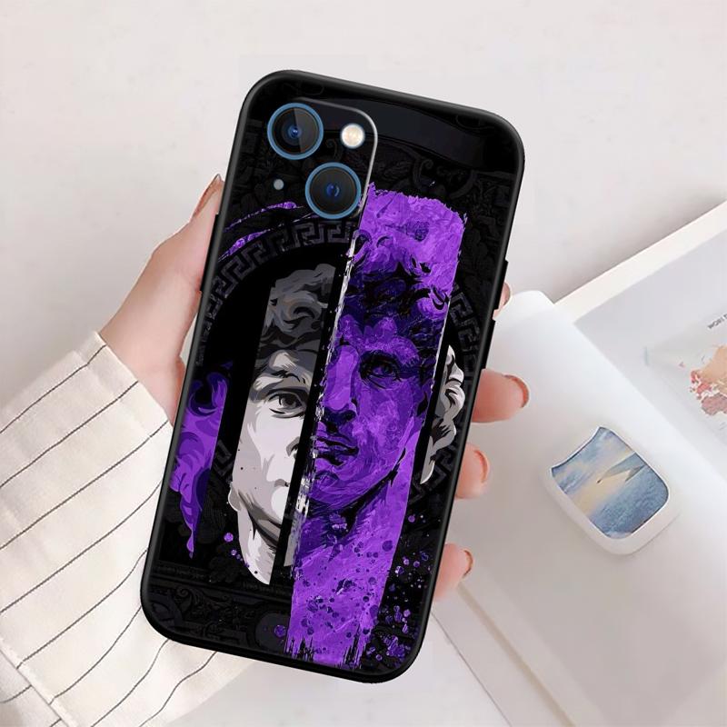 Чехол-ракушка Fresco Adam Sculpture Новый Высококлассный для телефона Redmi Note 13 14 Pro+ Plus A3 A3X 13X 13C 13R 14S 14C 14R